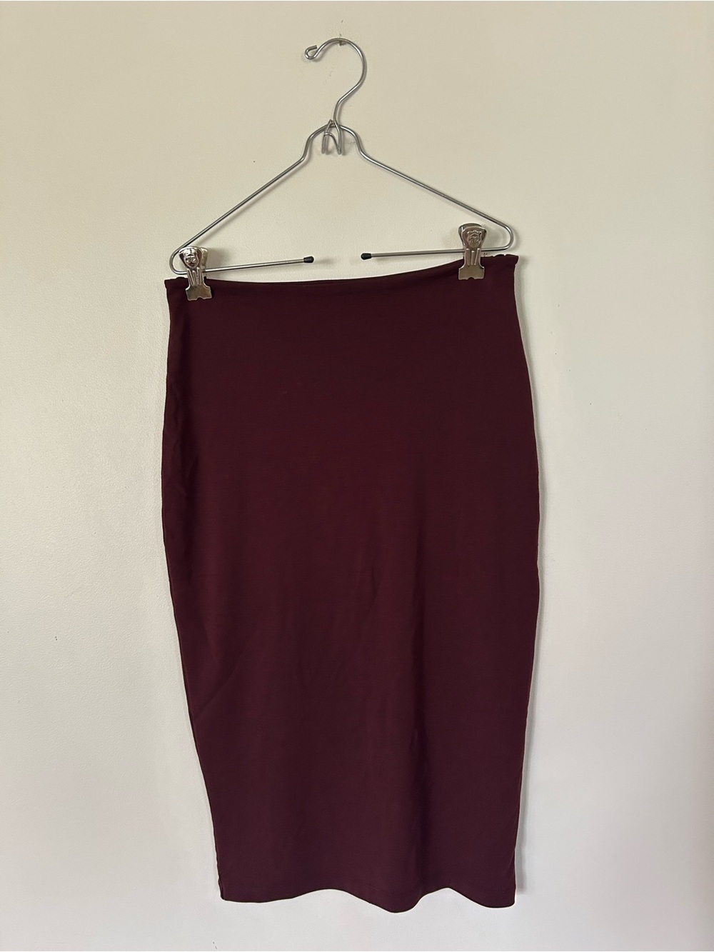 T Alexander Wang Burgundy Skirt XSmall